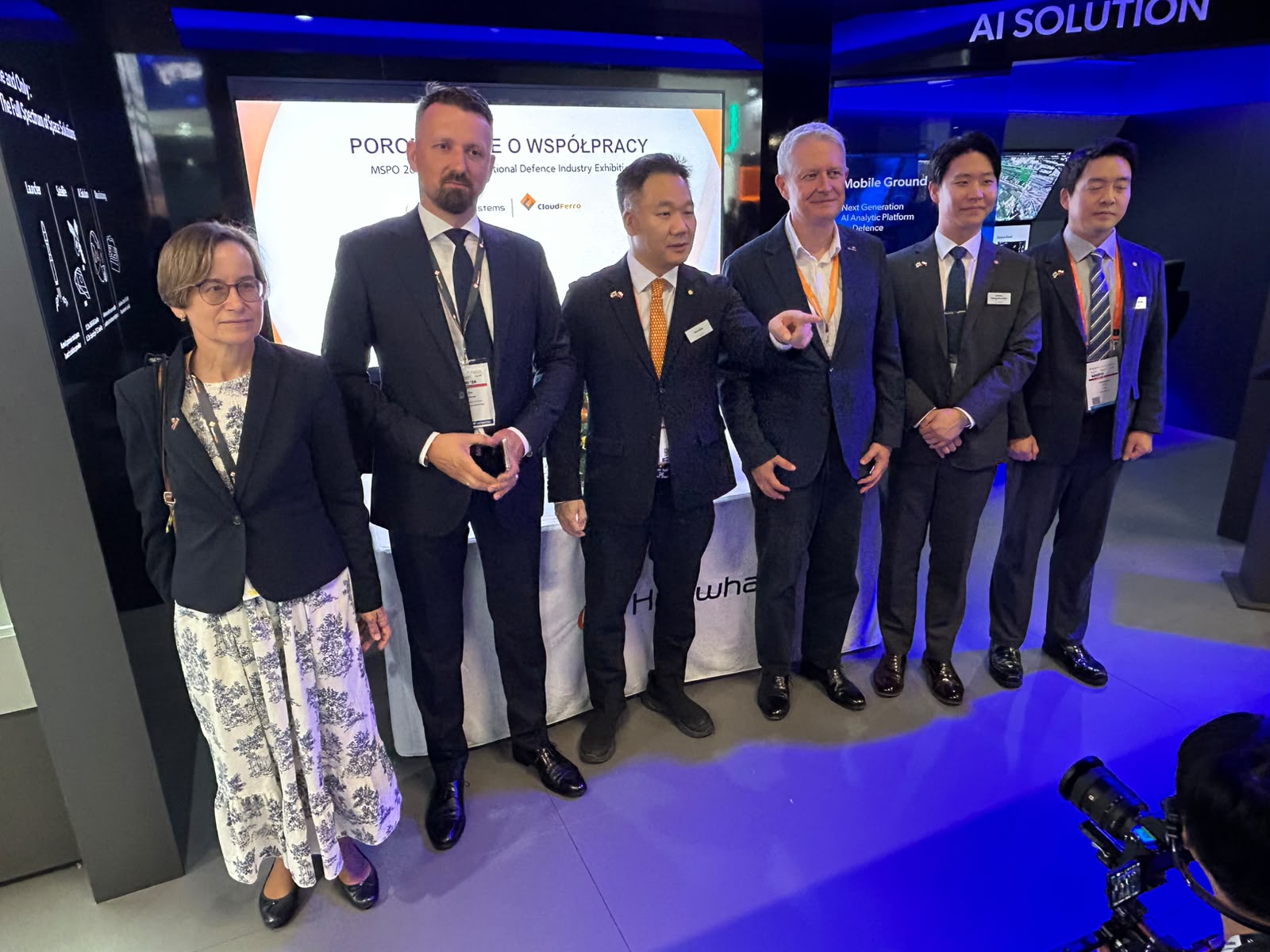 CloudFerro Bastion recognised at MSPO 2026 - MSPO CF and Hanwha all www 3